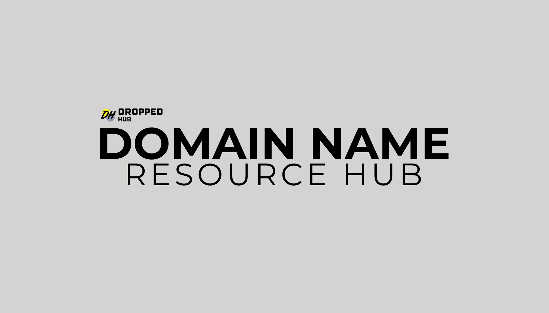 DroppedHub Domain Name Resource Hub